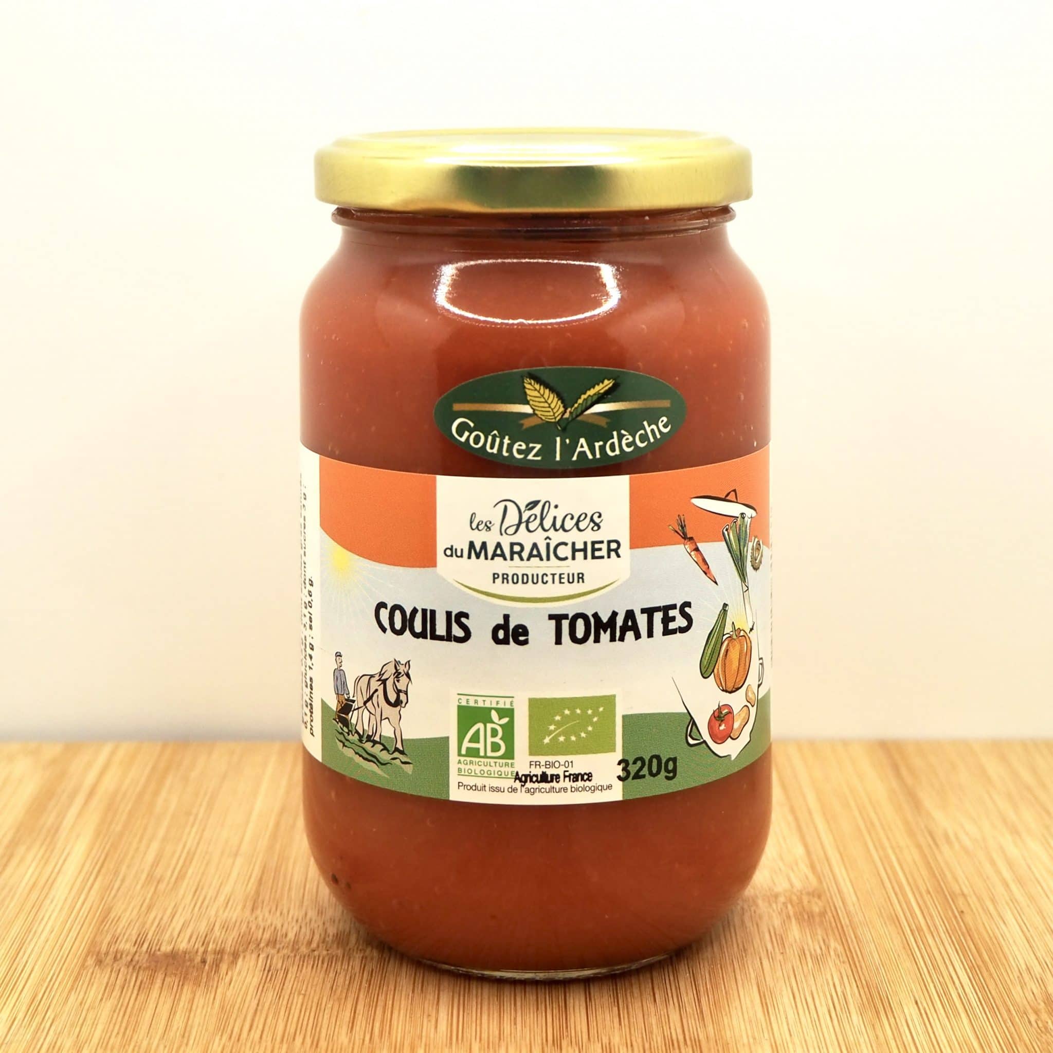 Coulis de tomates en conserve 
